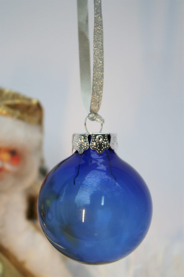 Boule de Noël bleue – Image 4