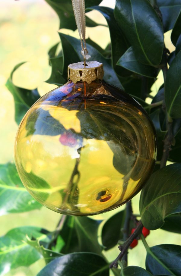 Boule de Noël ambre – Image 4