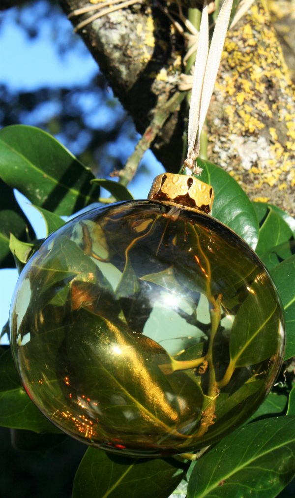 Boule de Noël ambre – Image 3